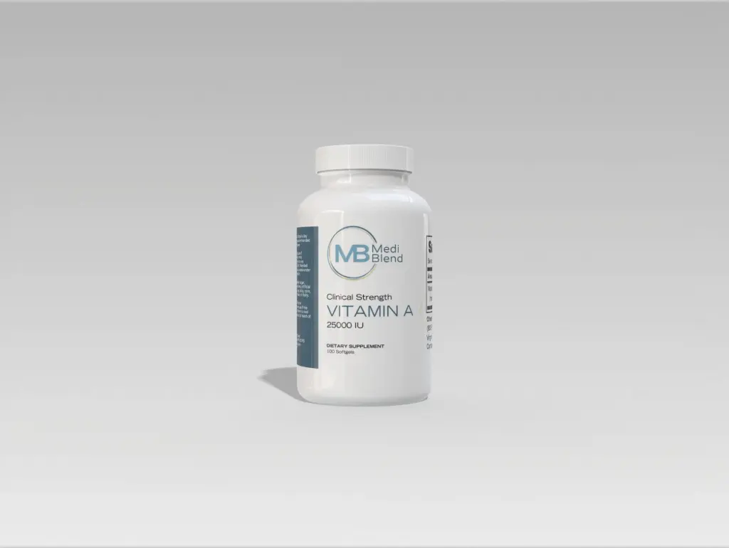 Vitamin A: 25,000 IU